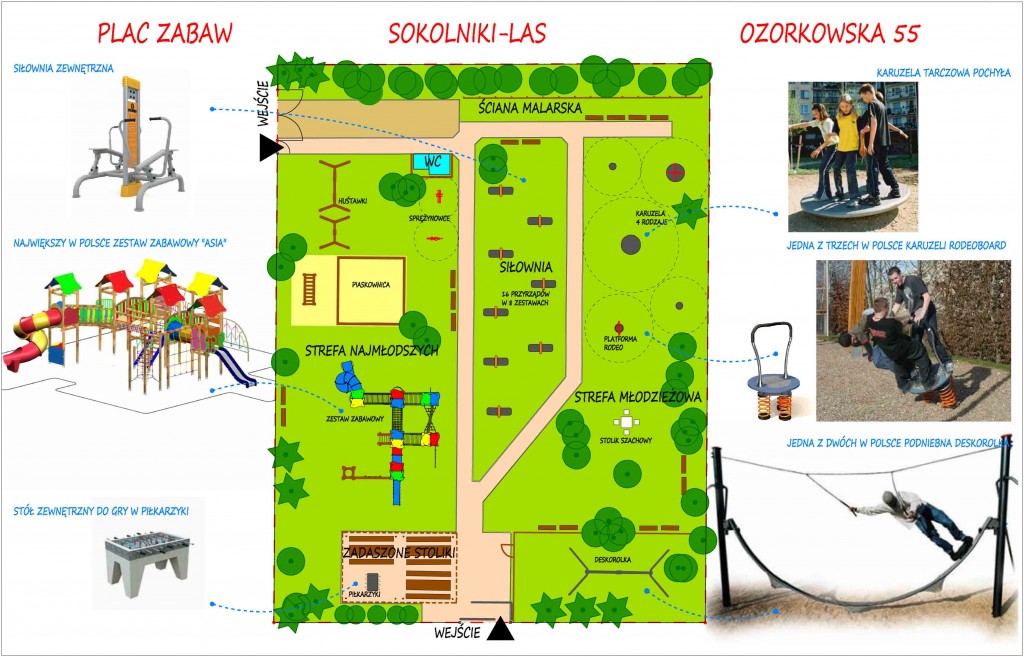 Plan Placu Zabaw Narysowano W Skali 1 200 Plac zabaw i rekreacji, tuż tuż! Ty też jeszcze możesz pomóc